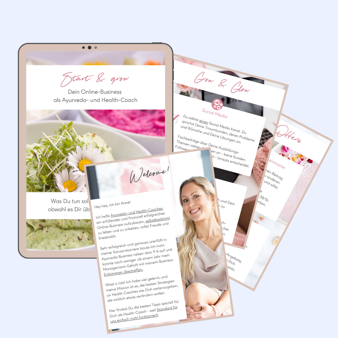 Mockup Coaching-Methode