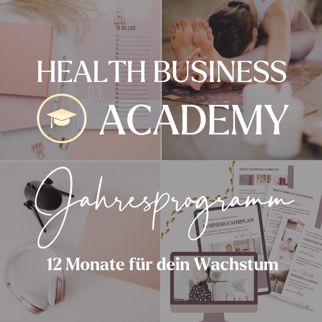 Academy Jahresprogramm